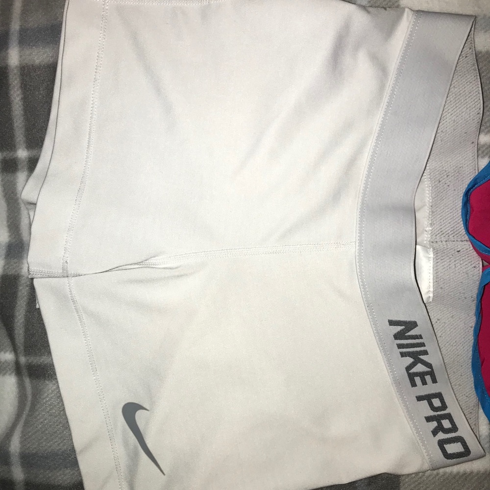 Nike pro spandex shorts